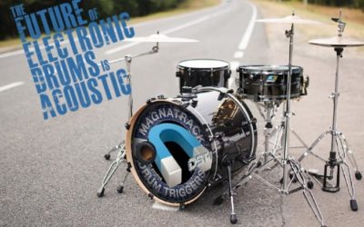 Converting acoustic drums to electronic